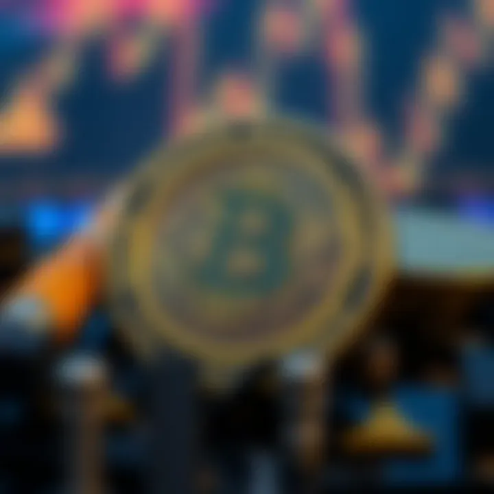 Visual representation of factors influencing Binance Coin value and expert forecast summary