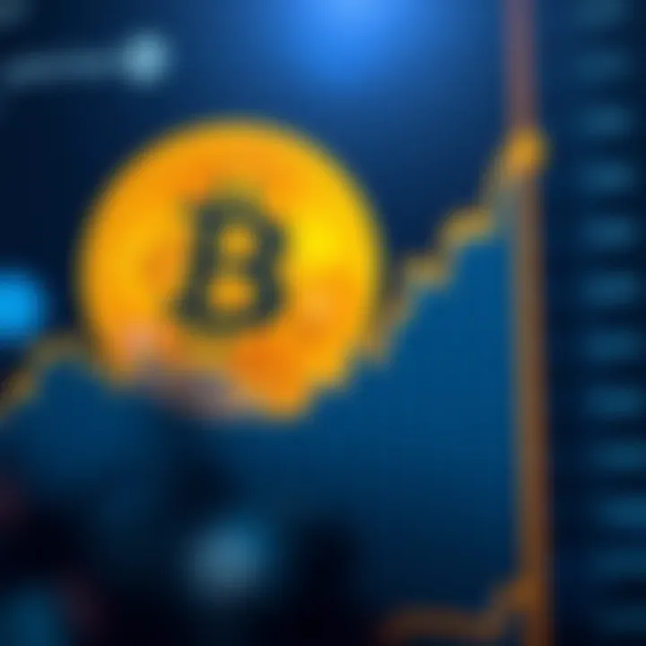 Bitcoin Price Trends Over the Past Week Graph illustrating recent upward and downward trends in Bitcoin price