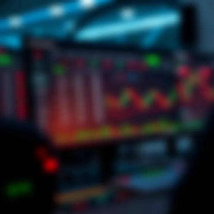 Dashboard showing various trading instruments and real-time price charts on PocketOption platform