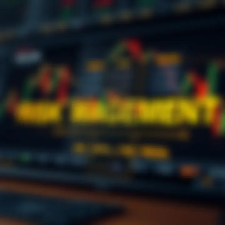 Graphical representation of risk management strategies for forex trading in South Africa