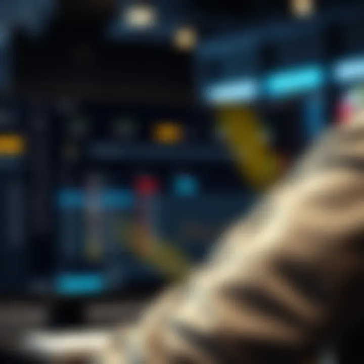 User interacting with Deriv trading platform dashboard displaying account options