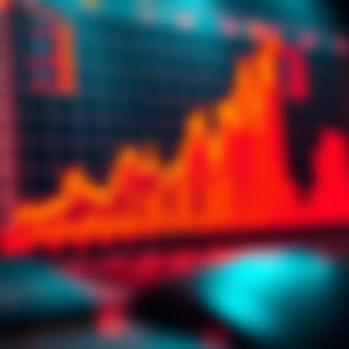 Understanding Cryptocurrency Market Dynamics and Risk Management Graph depicting cryptocurrency market trends and risk management concepts