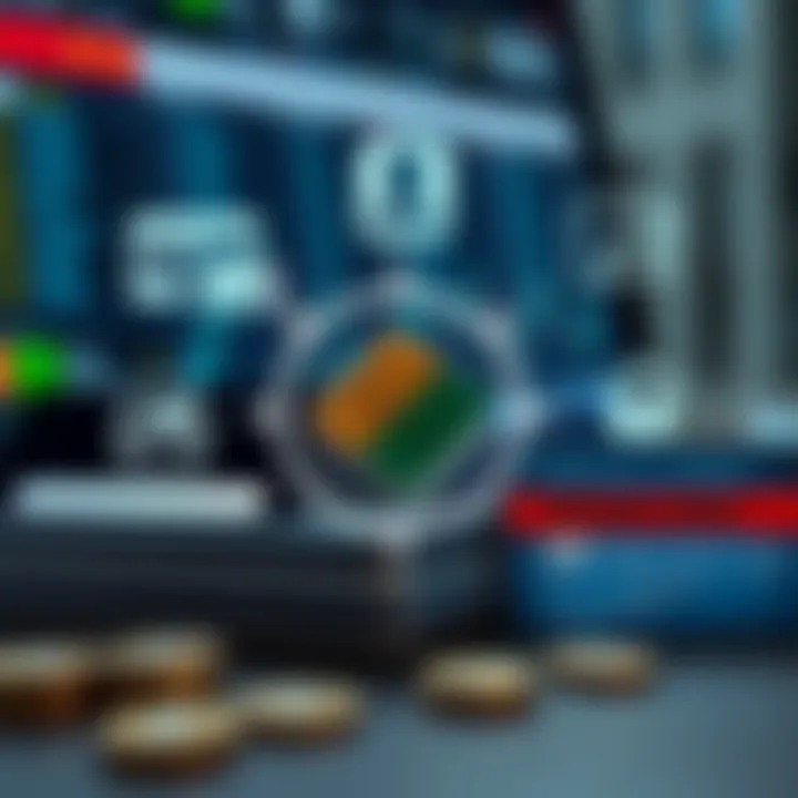 Common Payment Methods for Trading Account Withdrawals Illustration of various payment methods including bank transfer, e-wallets, and credit cards used for withdrawing funds from trading accounts