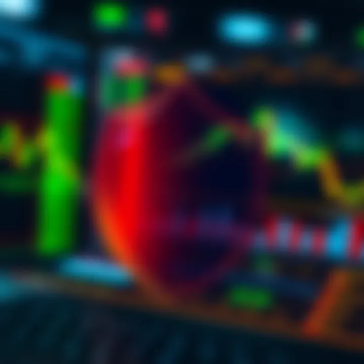 Graphic illustrating secure trading and data protection within the Iq Option platform
