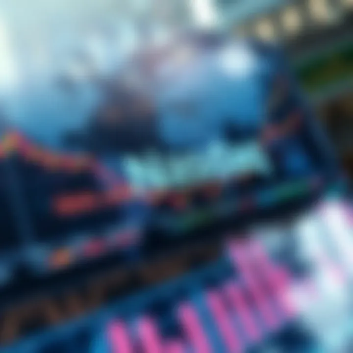 Impact of Global Events and Corporate Earnings on Nasdaq Visual representation of global events impacting Nasdaq performance alongside corporate earnings data