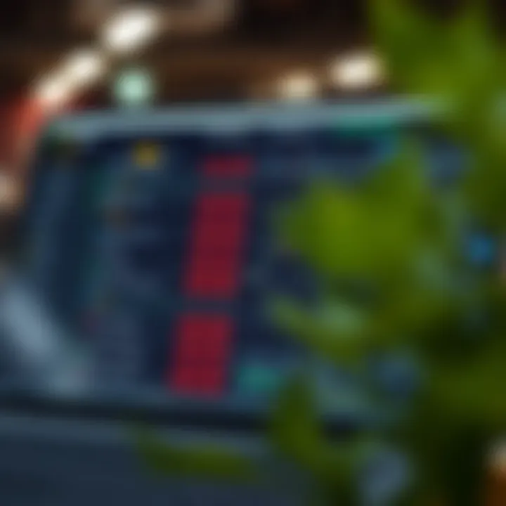 Graphical comparison of trading platforms highlighting features and usability