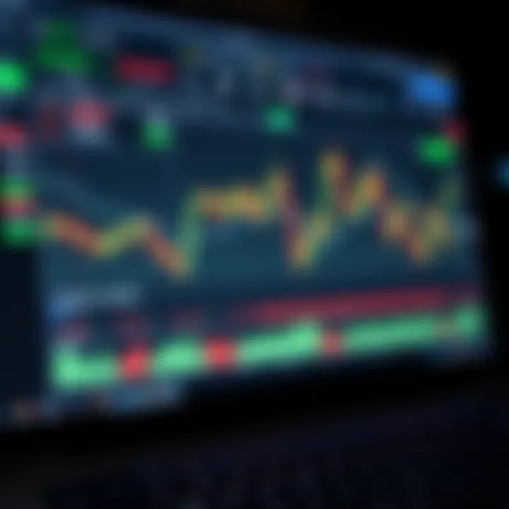 Screenshot of Pocket Option trading platform interface showing a variety of financial assets and real-time charts