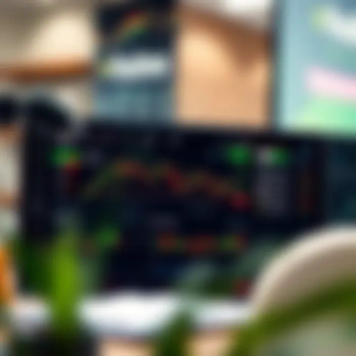 Dashboard view of Pocket Options trading platform showing various active trades and market indicators for South African traders