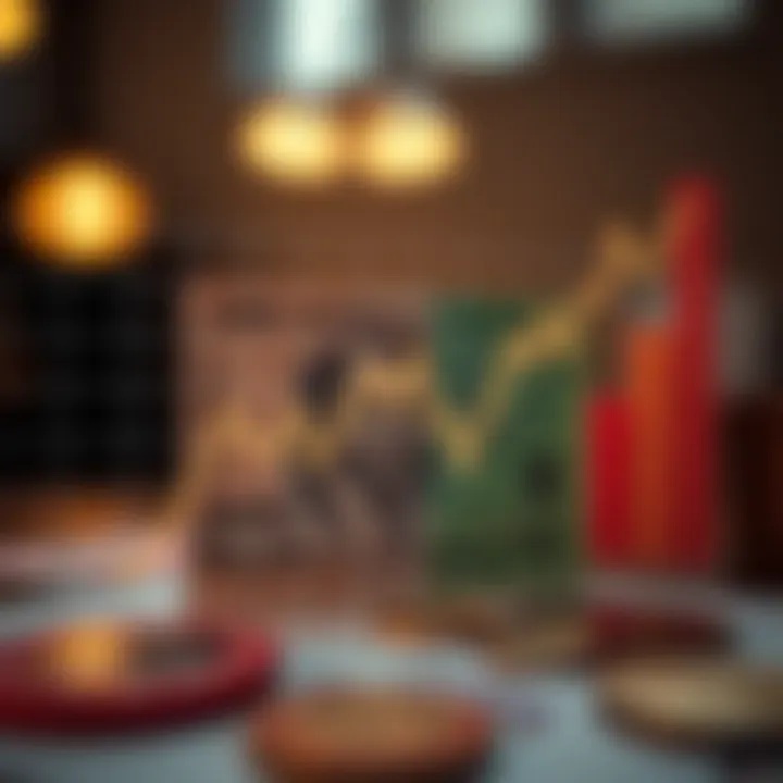 Graph depicting the exchange rate fluctuations between South African Rand and Indian Rupee over a period