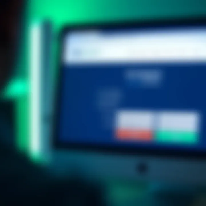 A computer screen showing the RCG Markets account registration page with a focus on form fields and options