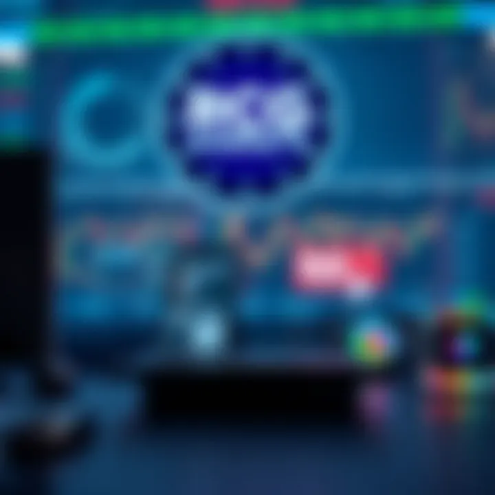 Illustration of regulatory compliance and secure trading environment for financial services