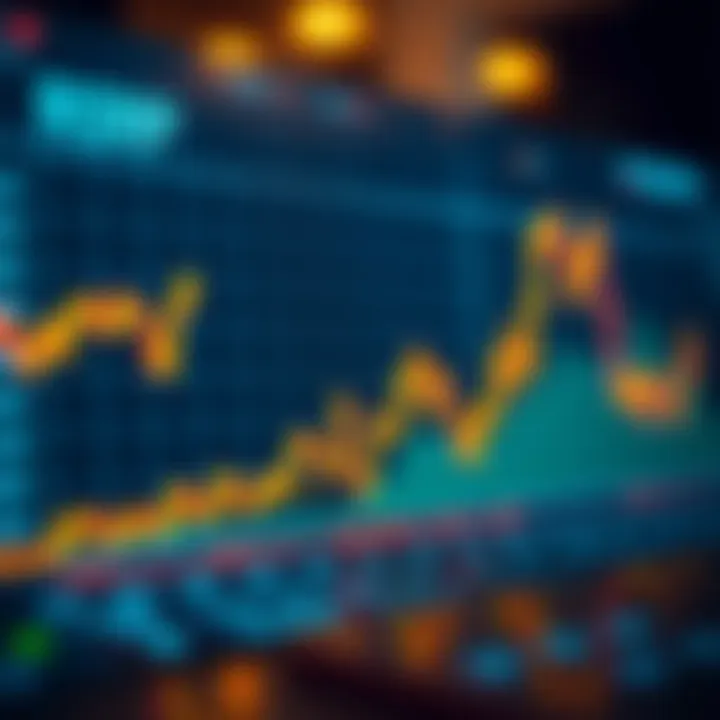 Graph comparing Ripple XRP's market trends against other prominent cryptocurrencies