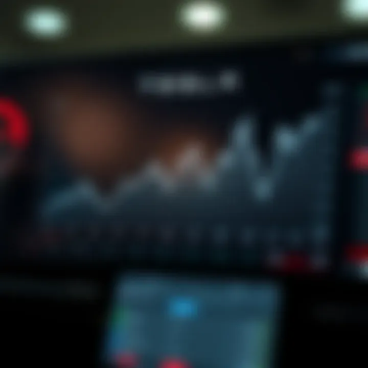 Graph displaying Tesla stock price fluctuations over recent months highlighting key earnings and production milestones