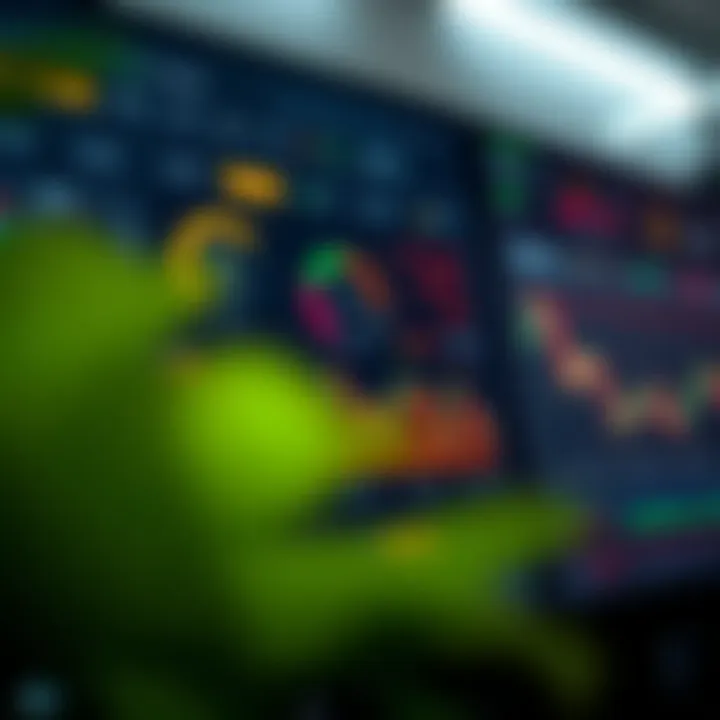 Dashboard displaying surge trading tools and risk management indicators for financial markets