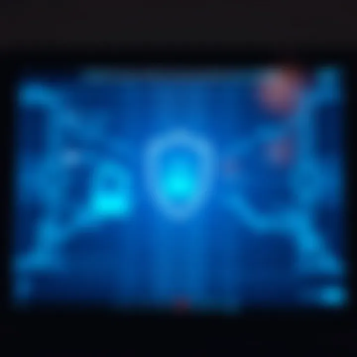 Secure login interface for online deposit account with shield icon