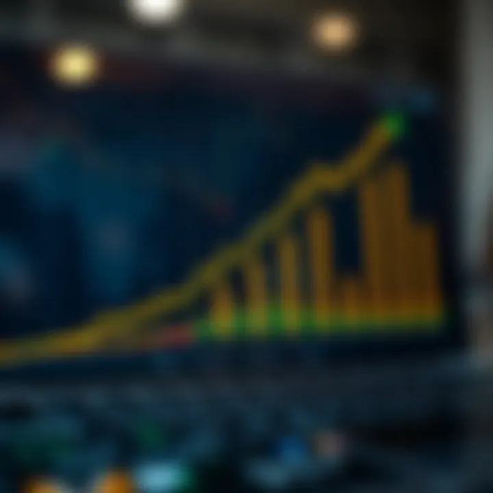 Trading Trends in the South African Derivative Market Graph showing upward trend in financial derivatives trading in South Africa