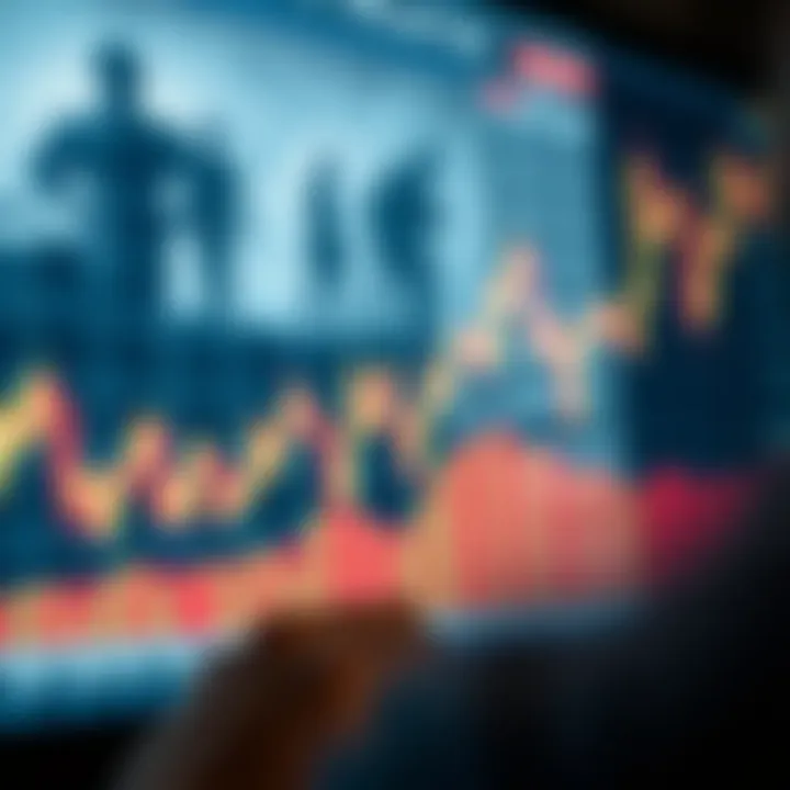Graph depicting market volatility and liquidity patterns in forex trading for South African investors