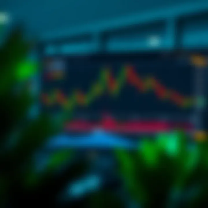 Screenshot of QX Broker trading platform interface displaying various financial charts and market data