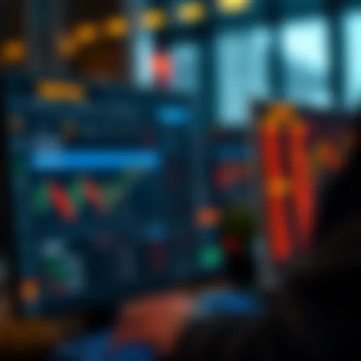 Navigation menu in RoboForex platform highlighting trading tools and client resources