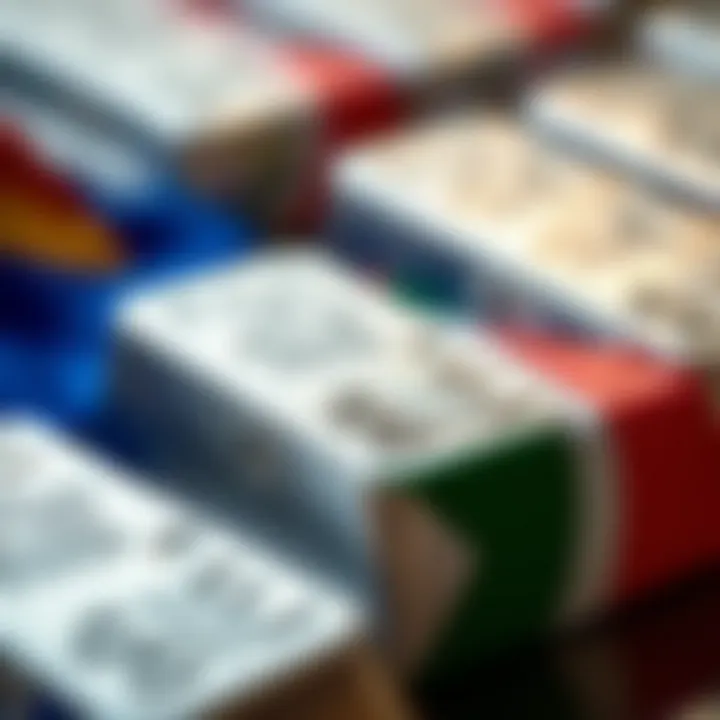 Illustration of silver bars with South African flag elements symbolizing local market insights