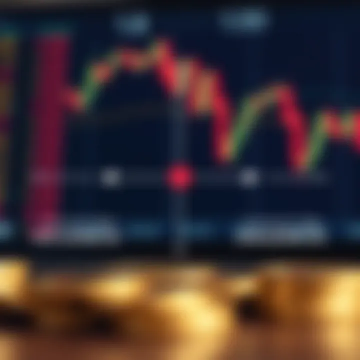 Diagram showing the concept of swap charges in forex trading with currency pairs and interest rates