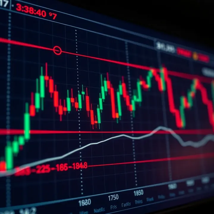 Chart illustrating common price action patterns including pin bars and engulfing candles for trading analysis
