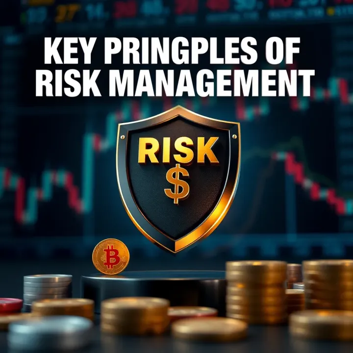 A conceptual illustration of risk management in forex trading with shield and currency symbols