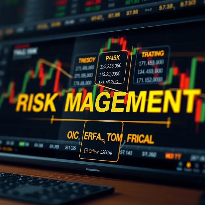 Graphical representation of risk management strategies for forex trading in South Africa