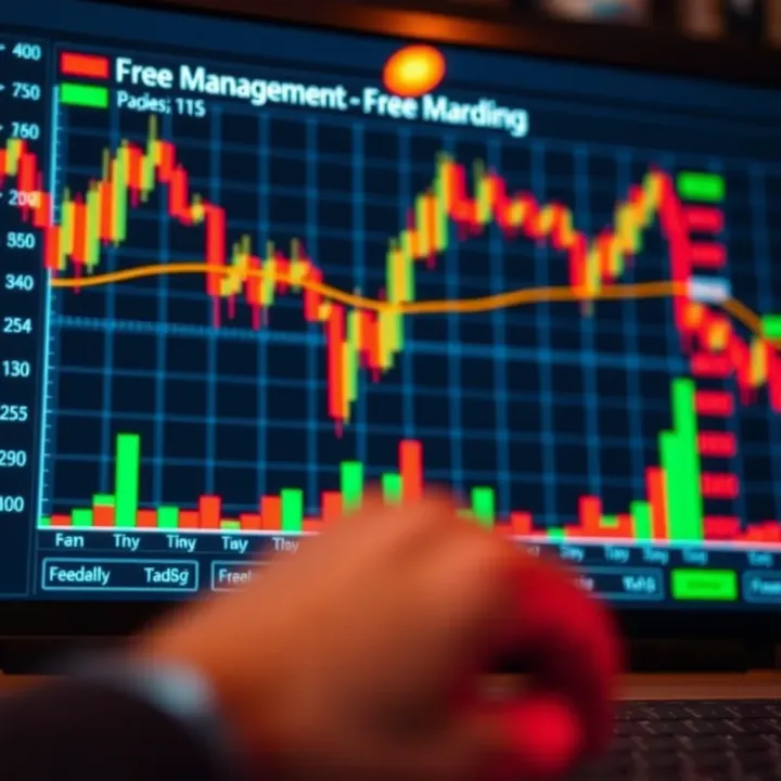 Chart showing effective risk management strategies using free margin in forex trading
