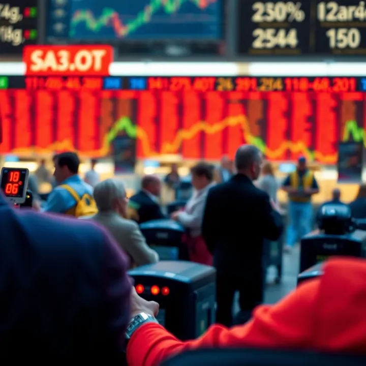 Illustration of global market factors influencing stock valuations