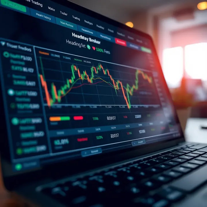 Chart comparing trading fees and client feedback for brokers