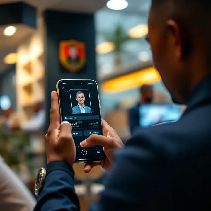 Digital Identity Verification for Account Security Secure digital verification of identity through a mobile device