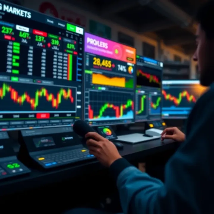 Overview of trading platforms and account features offered by RCG Markets for South African traders