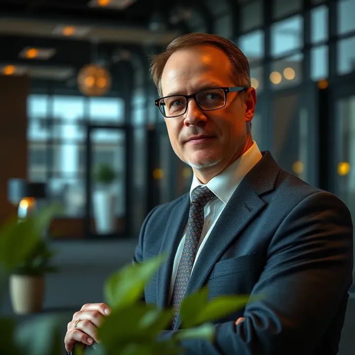 Portrait of Steve Mauro in a professional setting symbolizing expertise and leadership