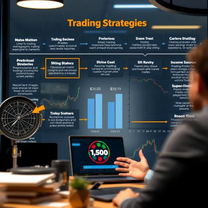Graphical representation of trading strategies and income streams