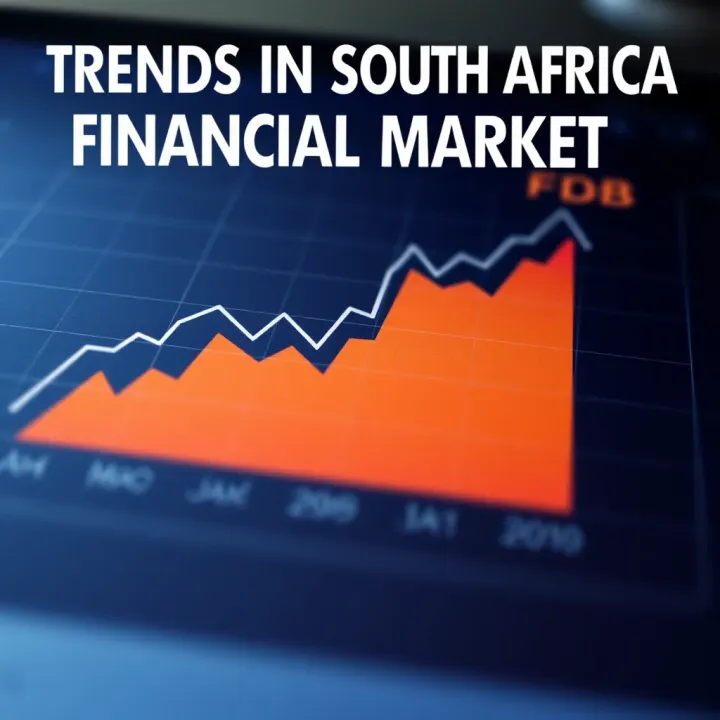 Graph showing growth and trends in the South African financial market highlighting FBK Broker's position