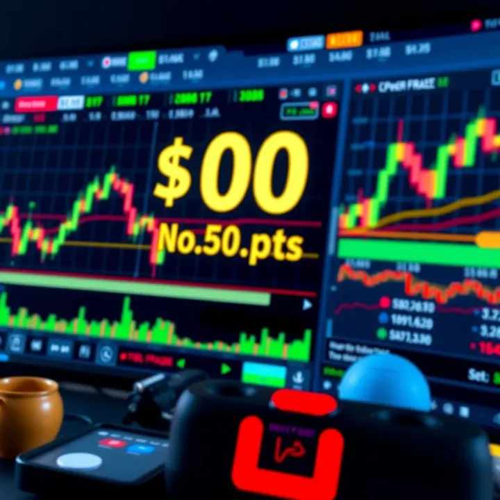 Illustration showing a digital forex trading platform highlighting no deposit bonus offers