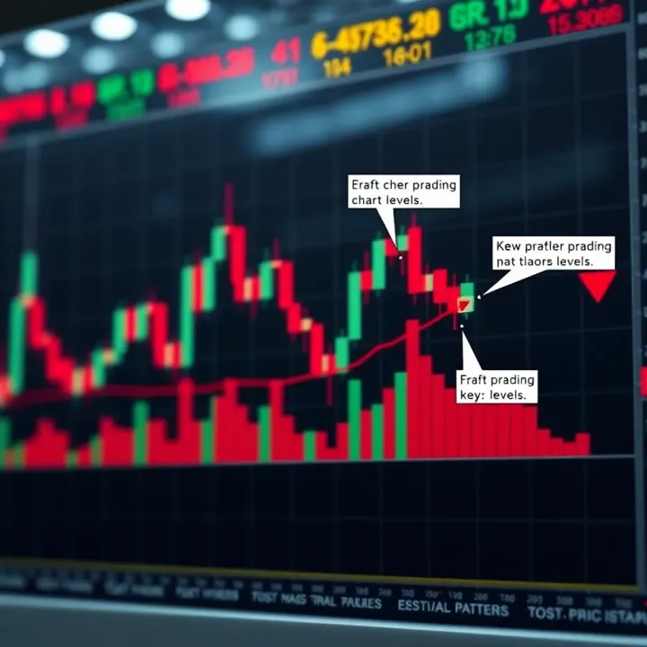 Annotated example of a reversal pattern with key levels highlighted for trader reference
