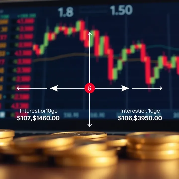 Diagram showing the concept of swap charges in forex trading with currency pairs and interest rates
